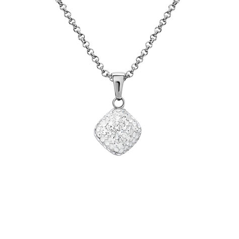 Collana Aura Acciaio Cristallo - Collane Donna | Stroili