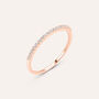 Anello Semi-eternity Silver Elegance Argento Rosa Cubic Zirconia