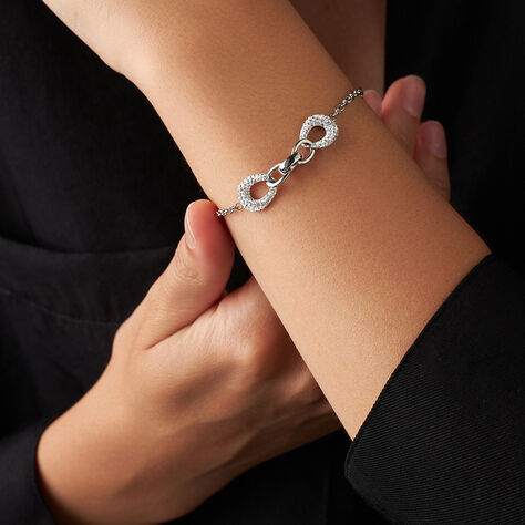 Bracciale Aura Acciaio Cristallo - Bracciali Donna | Stroili