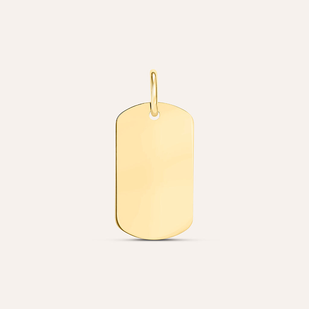Pendente Poème Oro Giallo