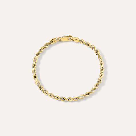 Bracciale Catena Colette Oro Bicolore Giallo / Bianco - Gioielli Donna | Stroili