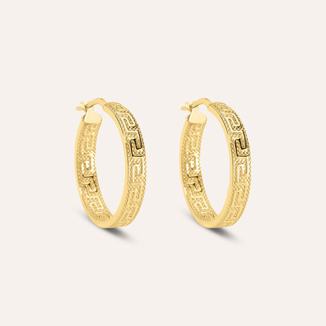 Orecchini A Cerchio Toujours Oro Giallo - Orecchini a Cerchio Donna | Stroili