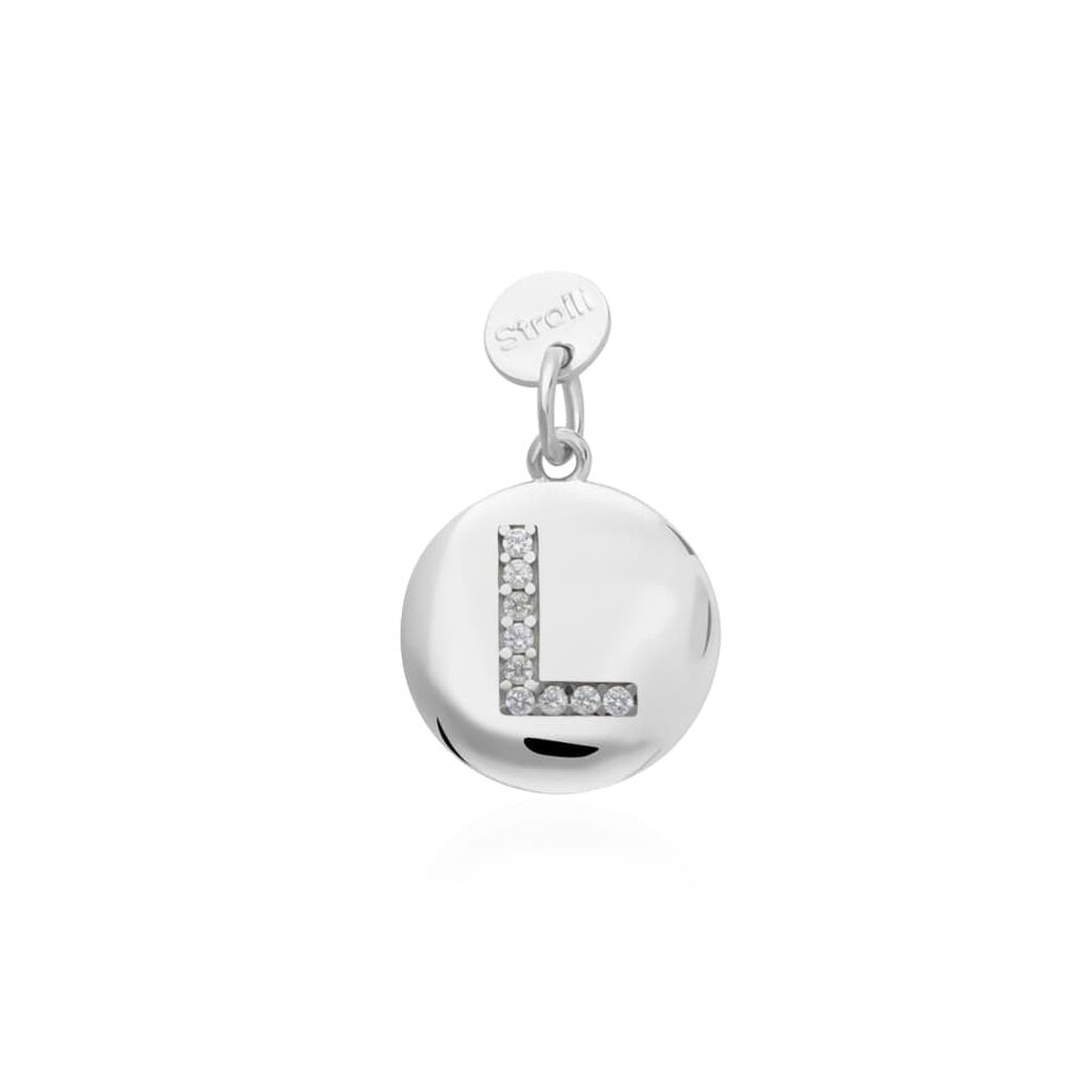 Pendente Love Beats Argento Rodiato Cubic Zirconia