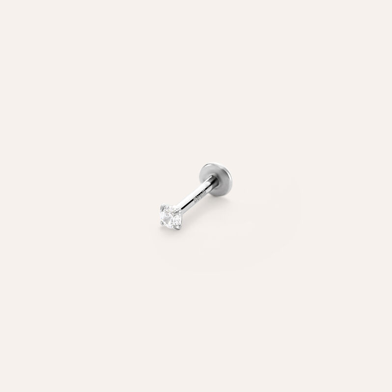 Piercing Orecchio Tragus Helix Conch Moonlight Acciaio Cristallo - Piercing Orecchio Donna | Stroili