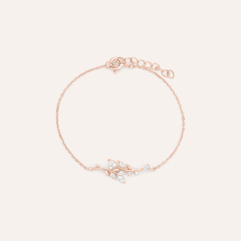 Bracciale Silver Elegance Argento Rosa Cubic Zirconia - Bracciali Donna | Stroili