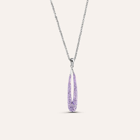 Collana Aura Acciaio Cristallo - Collane Donna | Stroili