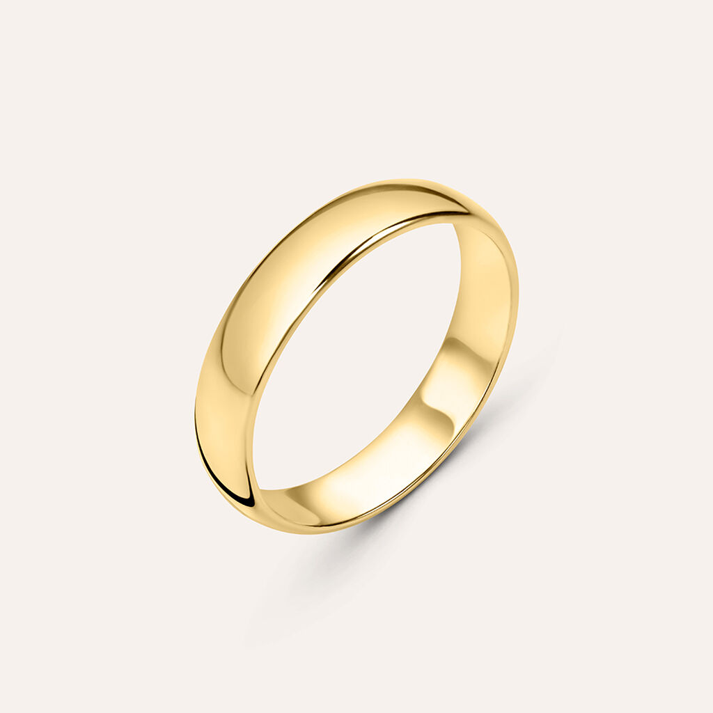 Fede Mantovana 4.5 mm Oro Giallo