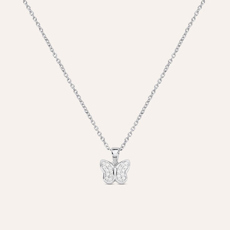 Collana Silver Moments Argento Rodiato Cubic Zirconia - Collane Donna | Stroili