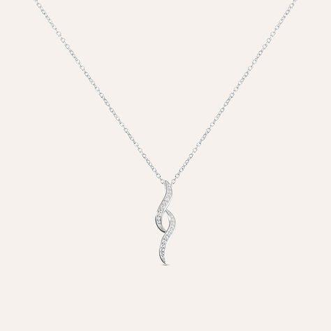 Collana Silver Shine Argento Rodiato Cubic Zirconia - Collane Donna | Stroili