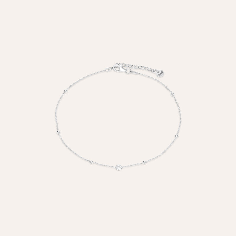 Cavigliera Silver Collection Argento Rodiato - Cavigliere Donna | Stroili