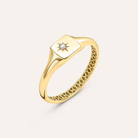 Anello Chevalier Beverly Oro Giallo Cubic Zirconia - Anelli Chevalier Donna | Stroili