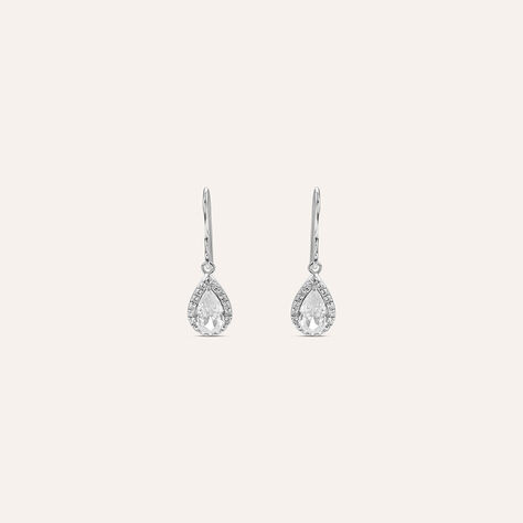 Orecchini Pendenti Punto Luce Silver Elegance Argento Rodiato Cubic Zirconia - Orecchini Pendenti Donna | Stroili