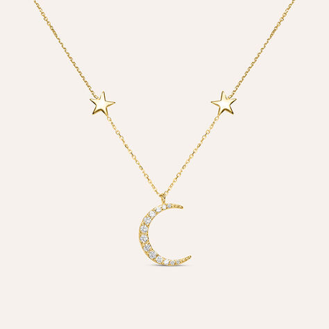 Collana Claire Oro Giallo Cubic Zirconia - Collane Donna | Stroili
