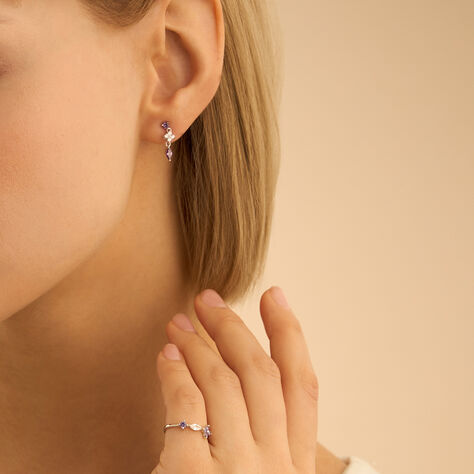 Orecchini Pendenti Silver Elegance Argento Rodiato Cubic Zirconia - Orecchini Pendenti Donna | Stroili