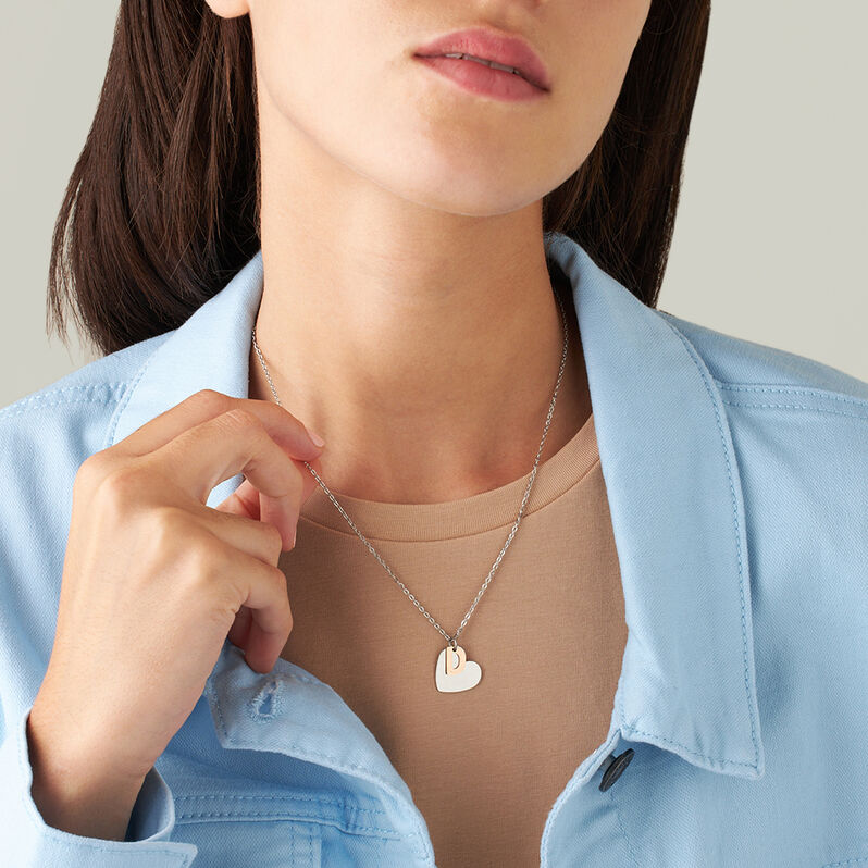 Collana Sunrise Acciaio Bicolore Bianco / Rosa - Collane Donna | Stroili
