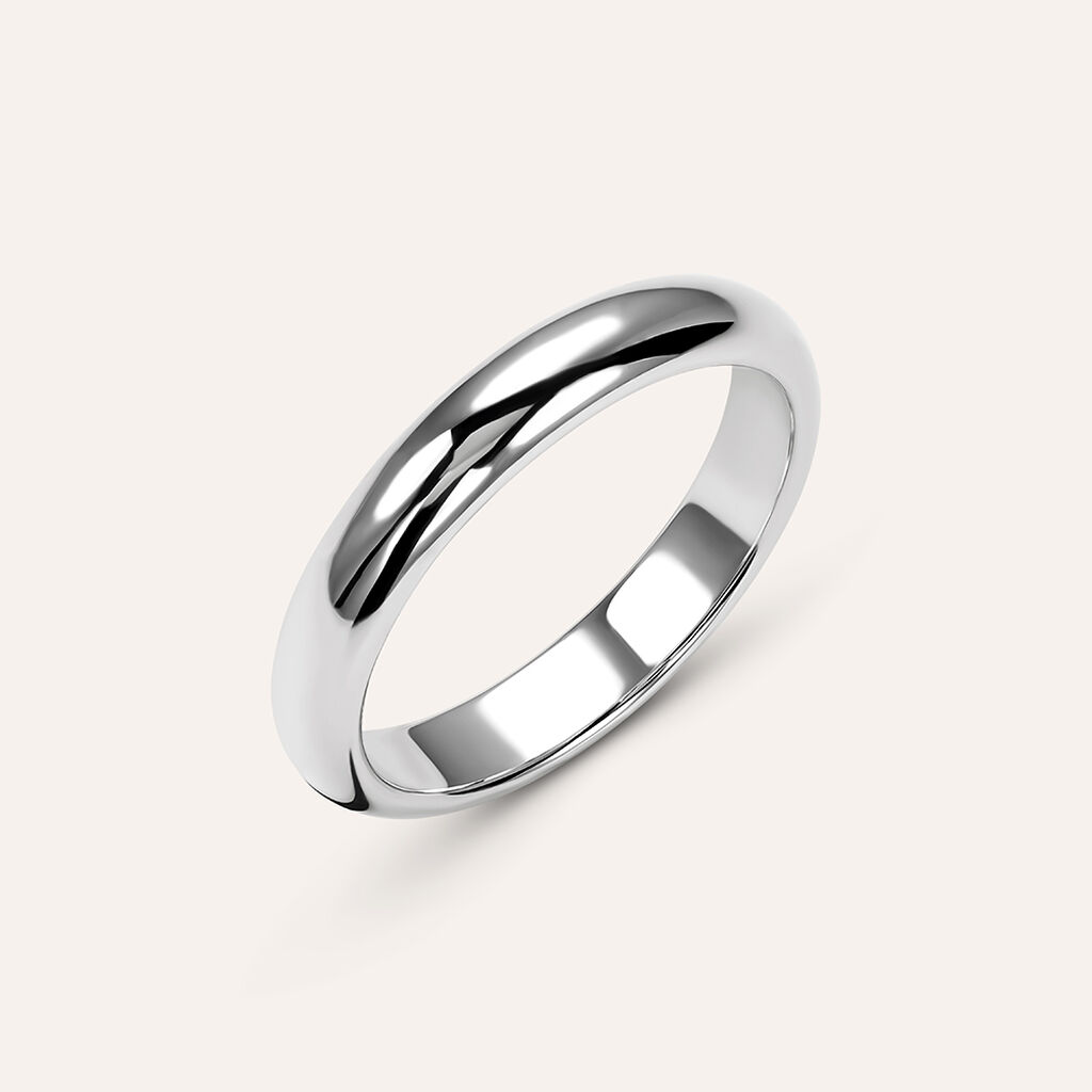 Fede Classica Leggera 3.6 mm Oro Bianco