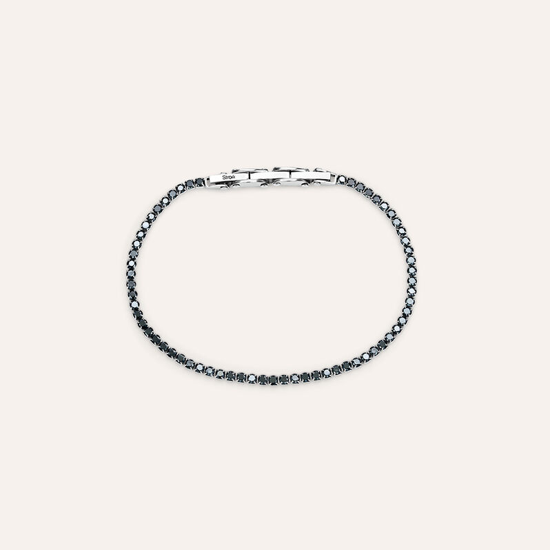 Bracciale Man Code Acciaio Cristallo - Gioielli Uomo | Stroili