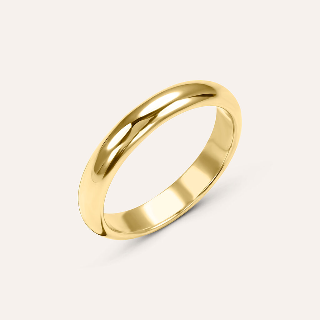 Fede Classica Leggera 3.6 mm Oro Giallo