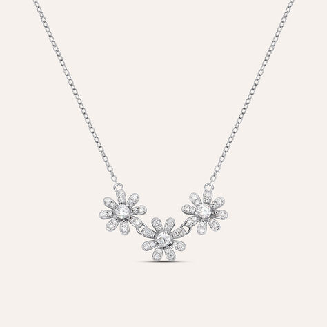 Collana Silver Moments Argento Rodiato Cubic Zirconia - Collane Donna | Stroili