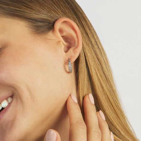 Orecchini A Cerchio Moonlight Acciaio - Orecchini a Cerchio Donna | Stroili