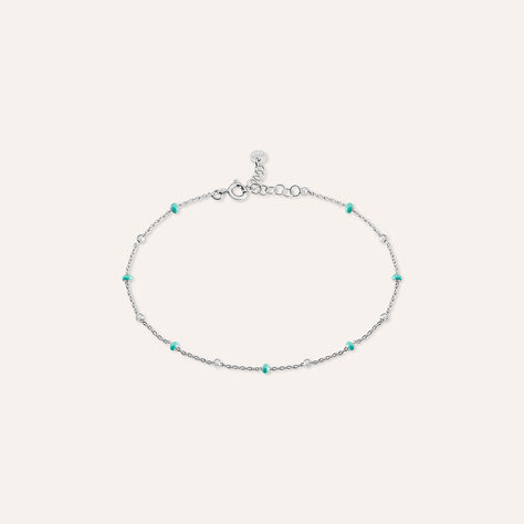 Cavigliera Silver Collection Argento Rodiato Pietra sintetica - Cavigliere Donna | Stroili