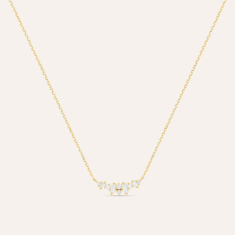 Collana Diamade Glam Oro Giallo Diamante Lab-Grown - Collane Donna | Stroili