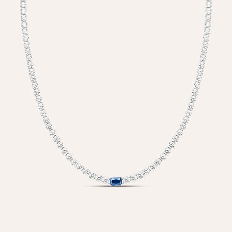 Collana Tennis Silver Elegance Argento Rodiato Cubic Zirconia - Regalo per Cerimonie Religiose Donna | Stroili