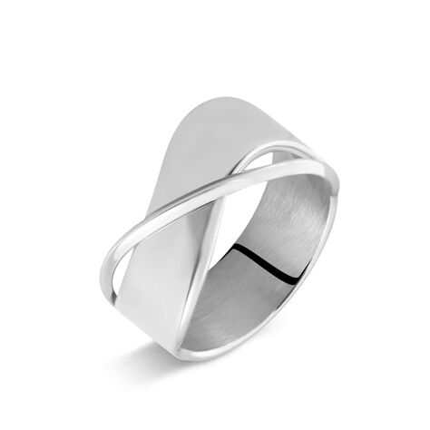 Anello Fascia Moonlight Acciaio - Anelli Moderni Donna | Stroili