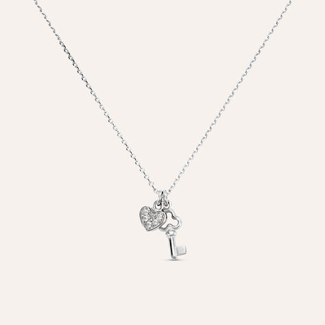 Collana Silver Moments Argento Rodiato Cubic Zirconia - Collane Donna | Stroili