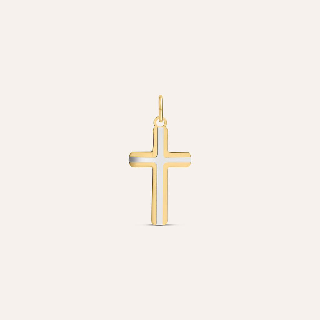 Pendente Holy Oro Bicolore