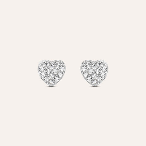 Orecchini Lobo Silver Moments Argento Rodiato Cubic Zirconia - Orecchini a Lobo Donna | Stroili