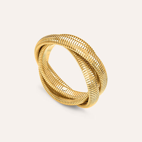 Bracciale Tubogas Radiance Acciaio Dorato - Bracciali Donna | Stroili