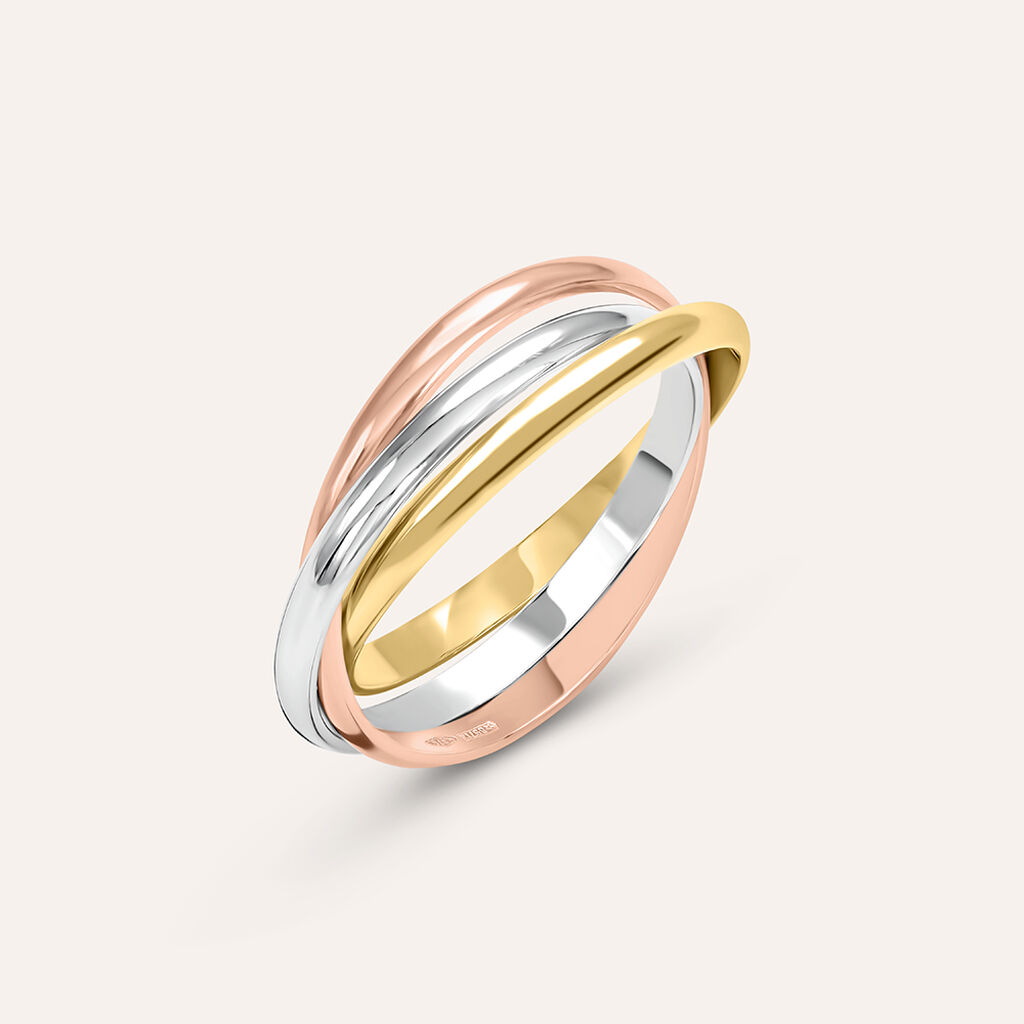 Fede Classica 1.98 mm Oro Tricolore