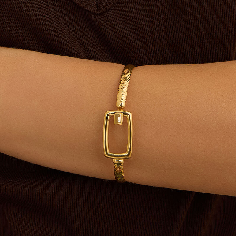 Bangle Silver Collection Argento Dorato - Regalo per Cerimonie Religiose Donna | Stroili