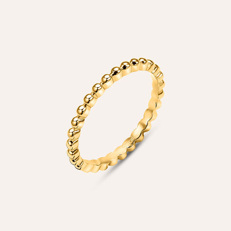 Anello Fantasia Radiance Acciaio Dorato - Anelli Moderni Donna | Stroili