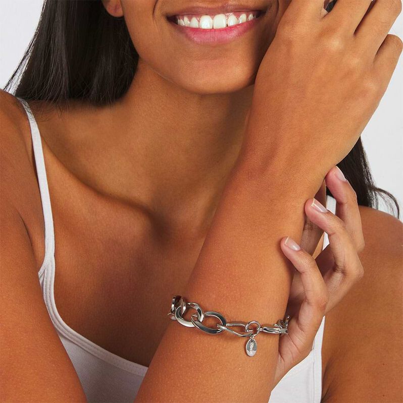 Bracciale Catena Moonlight Acciaio - Bracciali Donna | Stroili