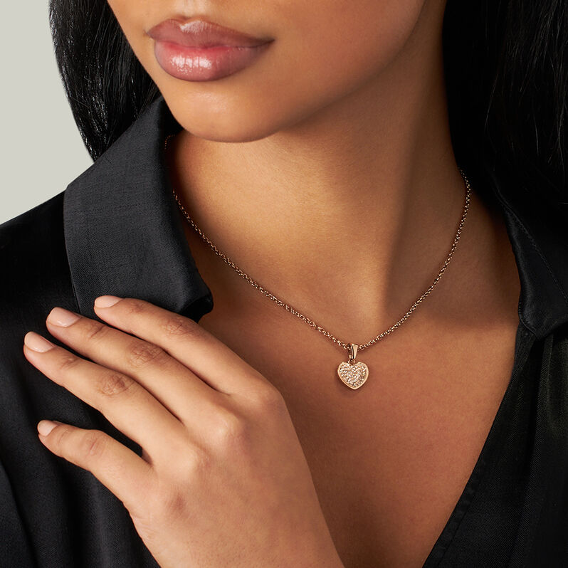 Collana Aura Acciaio Rosa Cristallo - Collane Donna | Stroili