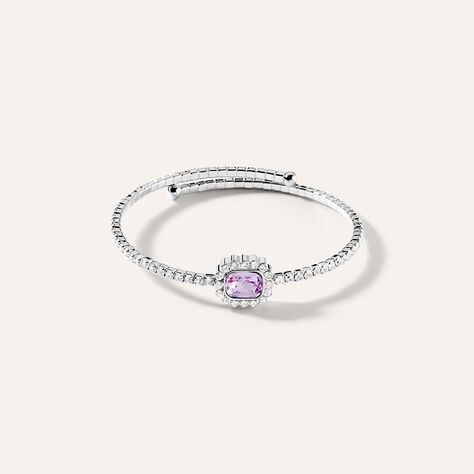 Bangle Romantic Shine Metallo Cristallo - Bracciali Rigidi Donna | Stroili