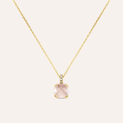 Collana Punto Luce Amélie Oro Giallo Quarzo Cubic Zirconia - Collane Punto Luce Donna | Stroili