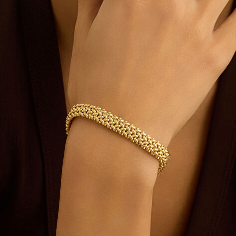 Bracciale Catena Gold Essence Oro Giallo - Regalo per Cerimonie Religiose Donna | Stroili