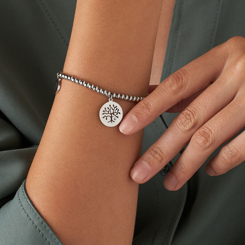 Bracciale Sunrise Acciaio Cristallo - Bracciali Donna | Stroili
