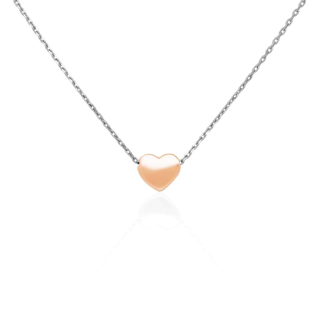 Collana Silver Baby Argento Rosa
