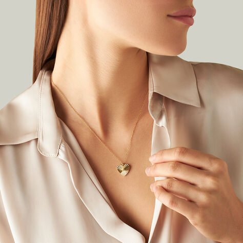 Collana Radiance Acciaio Dorato Cristallo - Collane Donna | Stroili