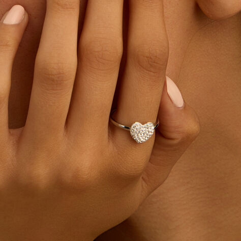 Anello Fantasia Aura Acciaio Cristallo - Anelli con Pietre Donna | Stroili