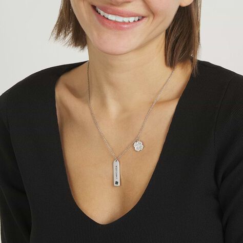 Collana Sunrise Acciaio Cristallo - Collane Donna | Stroili
