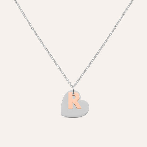 Collana Sunrise Acciaio Bicolore Bianco / Rosa - Collane Donna | Stroili