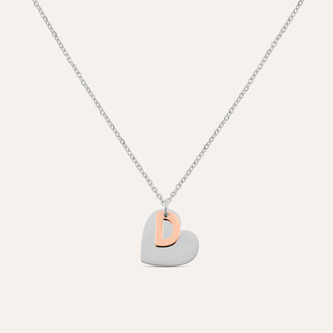 Collana Sunrise Acciaio Bicolore Bianco / Rosa - Collane Donna | Stroili