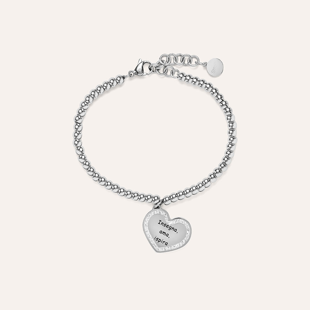 Bracciale Sunrise Acciaio Cristallo