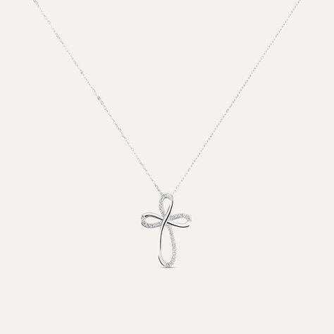 Collana Silver Shine Argento Rodiato Cubic Zirconia - Collane Donna | Stroili