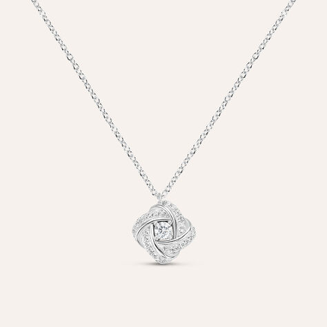 Collana Silver Elegance Argento Rodiato Cubic Zirconia - Collane Donna | Stroili